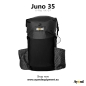 Preview: Juno 35 Liter ultraleichter Wanderrucksack